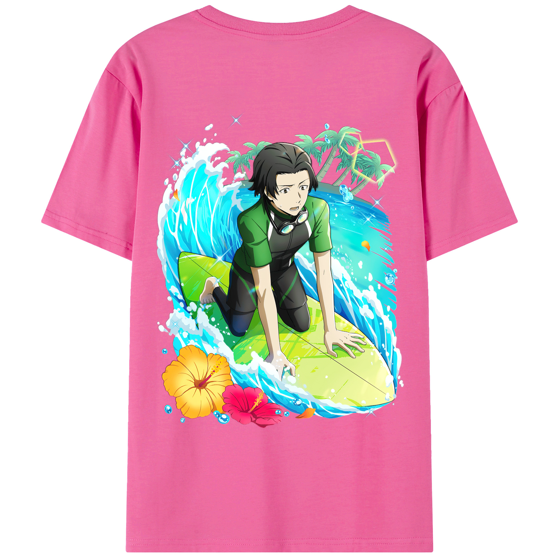 （画像用） 文豪ストレイドッグス Bungo Stray Dogs レディース半袖Tシャツ(バックプリント)